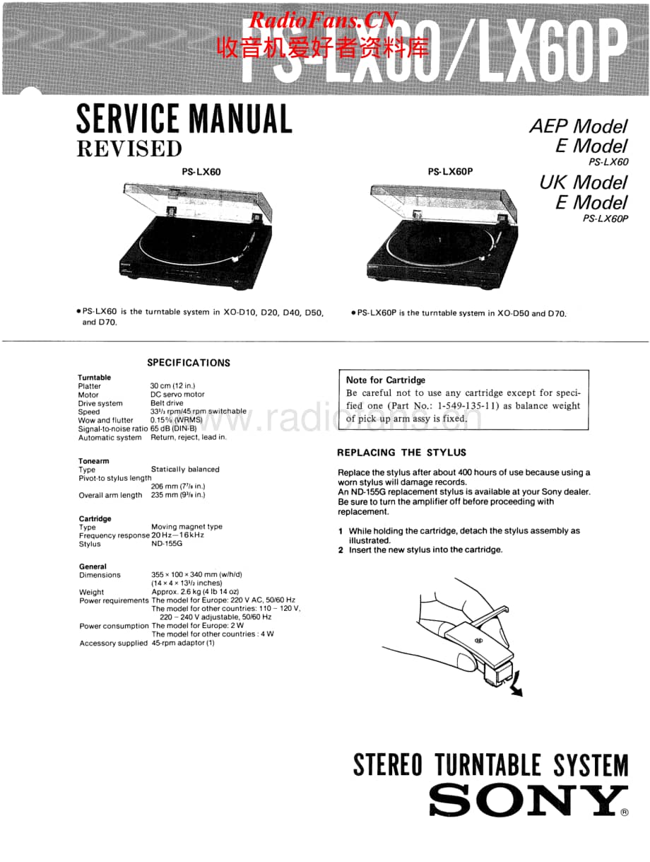 Sony-PS-LX60P-Service-Manual电路原理图.pdf_第1页