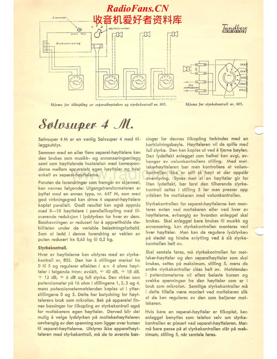 Tandberg-Solvsuper_4-Schematic-2电路原理图.pdf_第1页