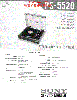 Sony-PS-5520-Service-Manual电路原理图.pdf