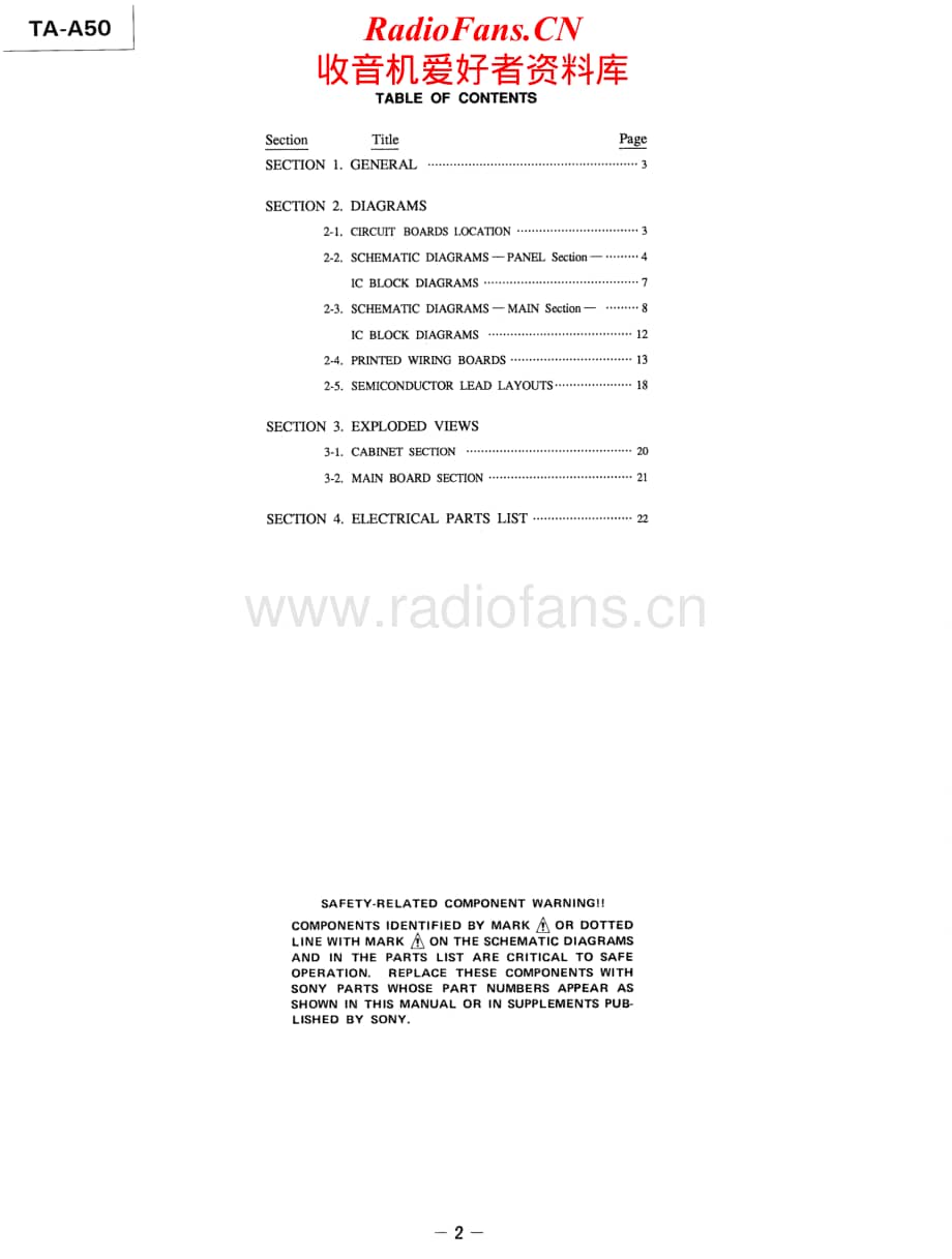 Sony-TA-A50-Service-Manual电路原理图.pdf_第2页
