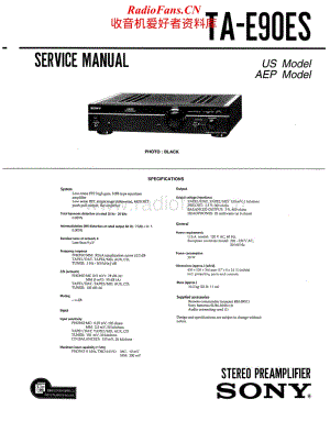 Sony-TA-E90ES-Service-Manual电路原理图.pdf