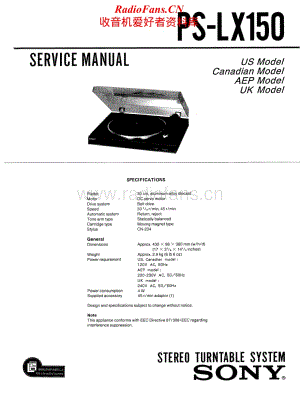 Sony-PS-LX150-Service-Manual电路原理图.pdf