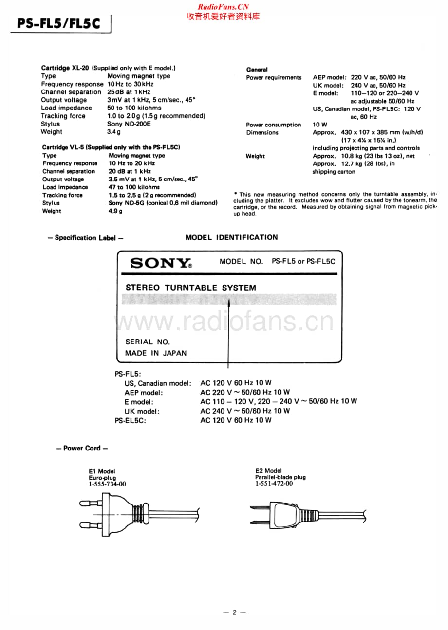 Sony-PS-FL5-Service-Manual电路原理图.pdf_第2页