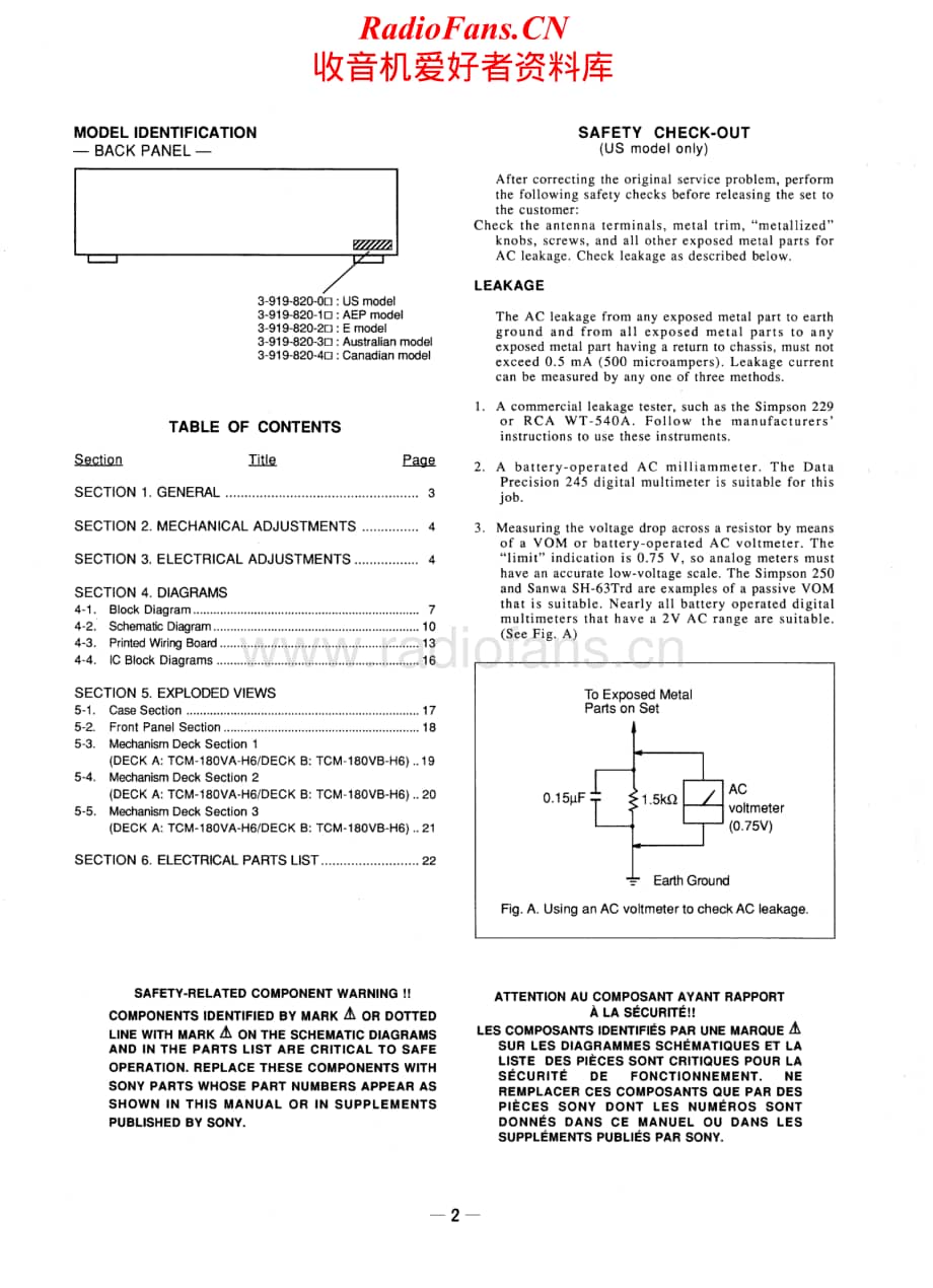 Sony-TC-W365-Service-Manual电路原理图.pdf_第2页