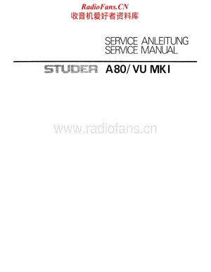 Studer-A-80-Service-Manual-Section-1电路原理图.pdf