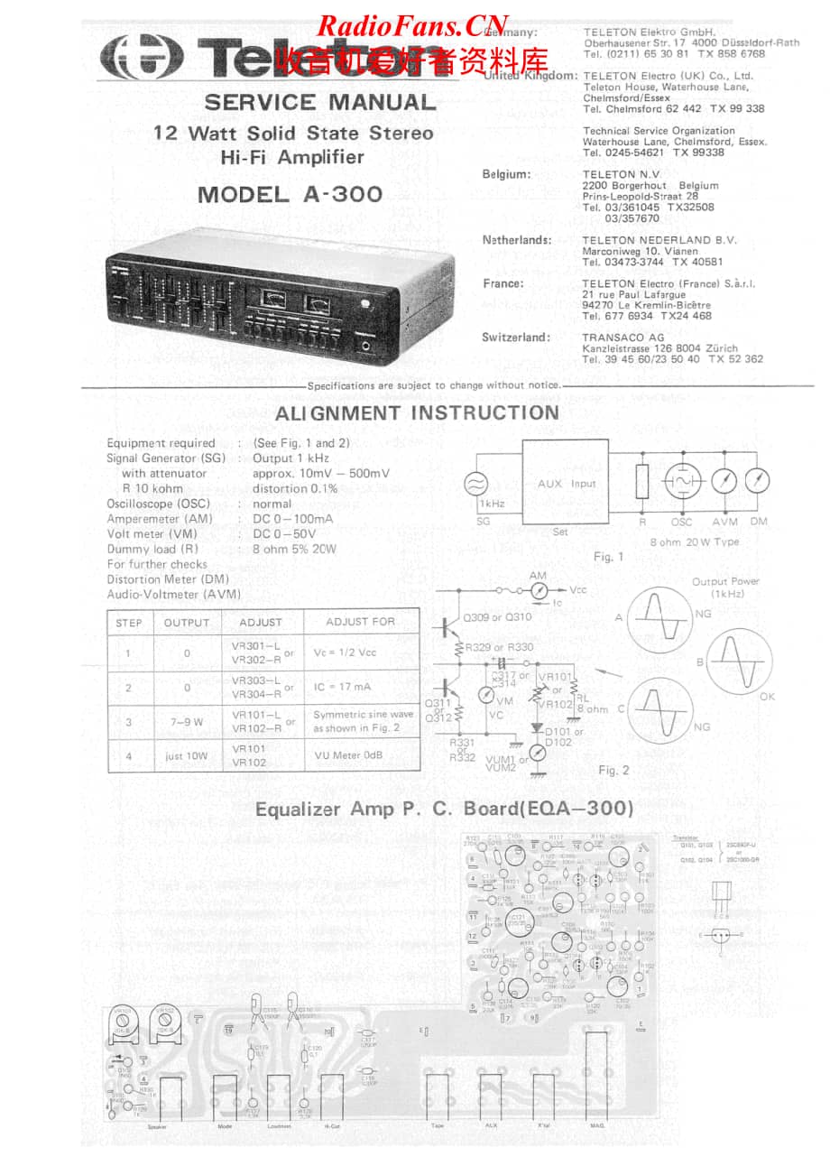 Teleton-A300-Service-Manual.pdf_第2页