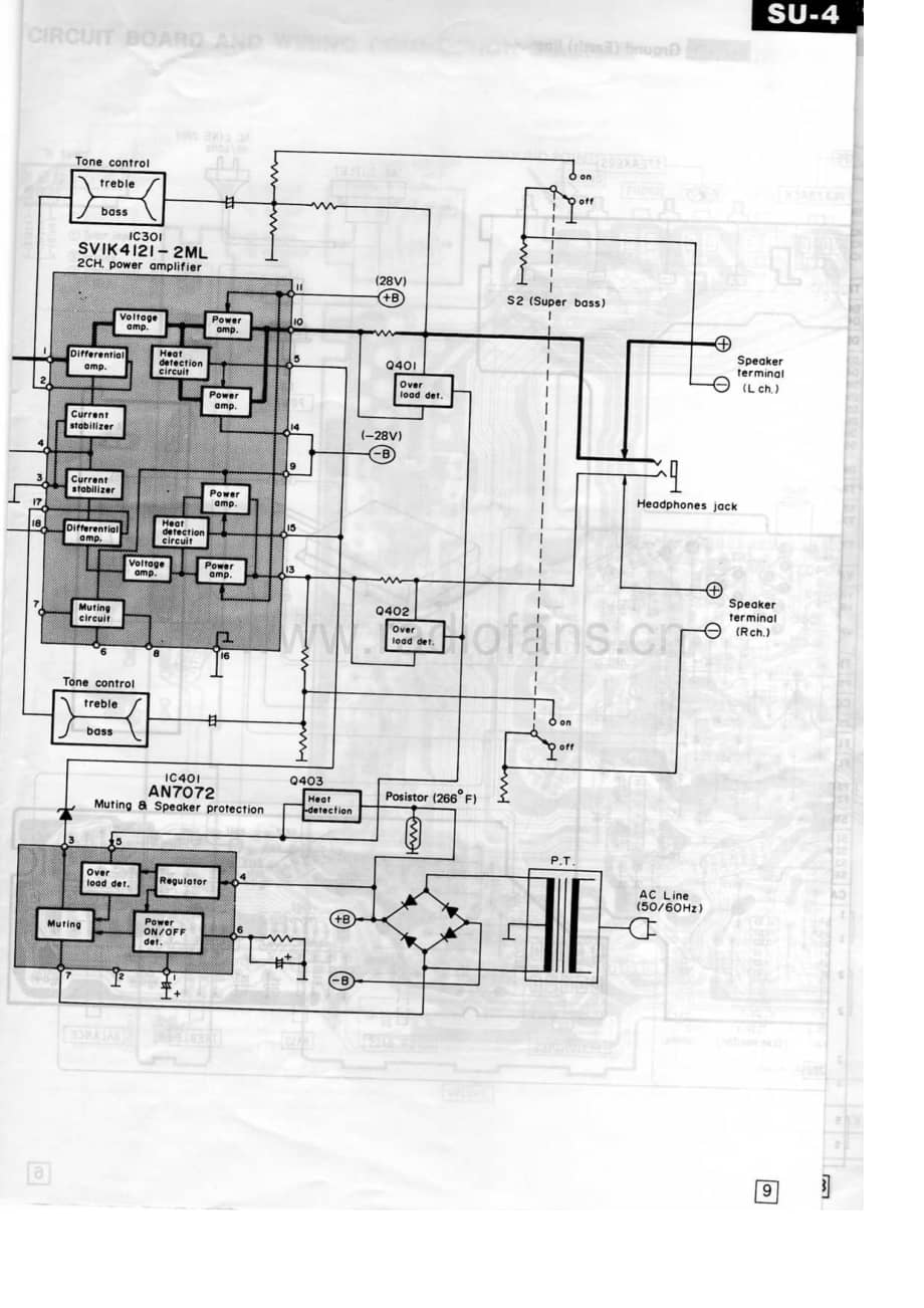 Technics-SU-4-Service-Manual电路原理图.pdf_第3页
