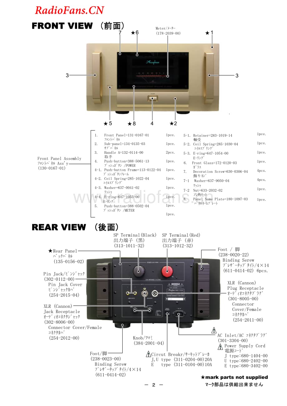 Accuphase-M8000-pwr-sm维修电路图 手册.pdf_第3页
