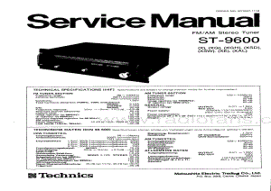 Technics-ST-9600-Service-Manual电路原理图.pdf