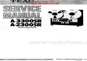 Teac-A-3300-SR-A-2300-SR-Service-Manual电路原理图.pdf