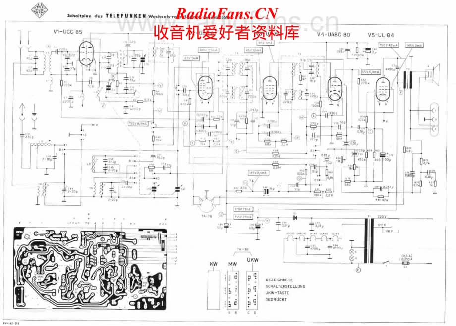 Telefunken-Jubilate-1651-K-Schematic电路原理图.pdf_第1页