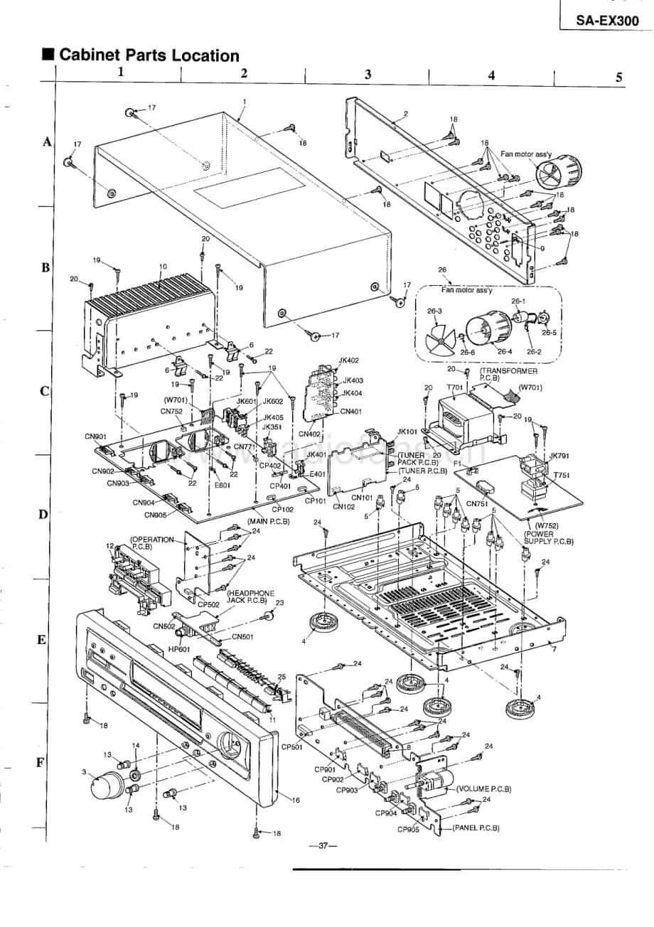 Technics-SAEX-300-Schematics电路原理图.pdf_第1页