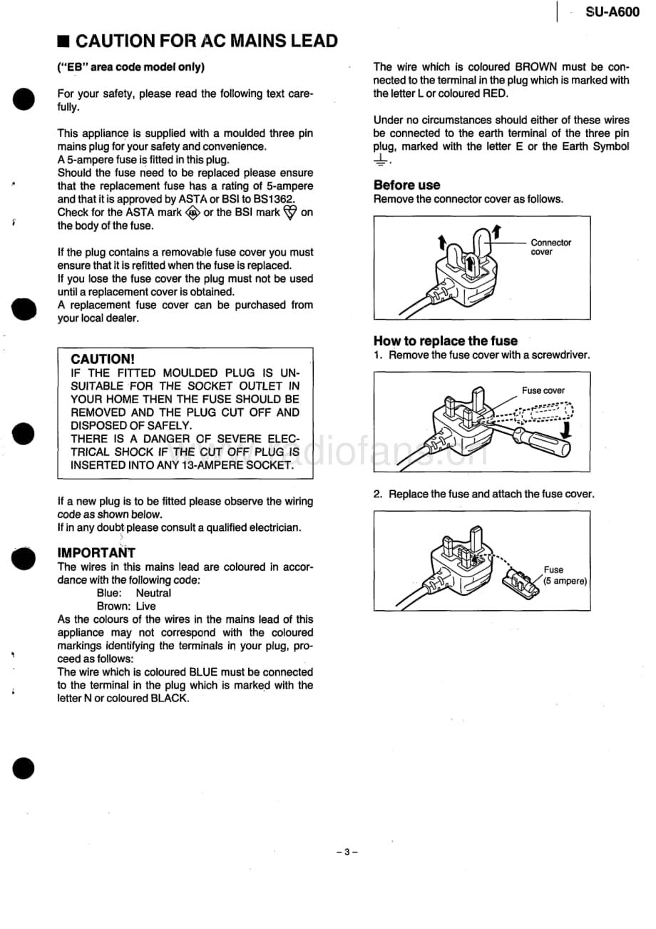 Technics-SUA-600-Service-Manual电路原理图.pdf_第3页