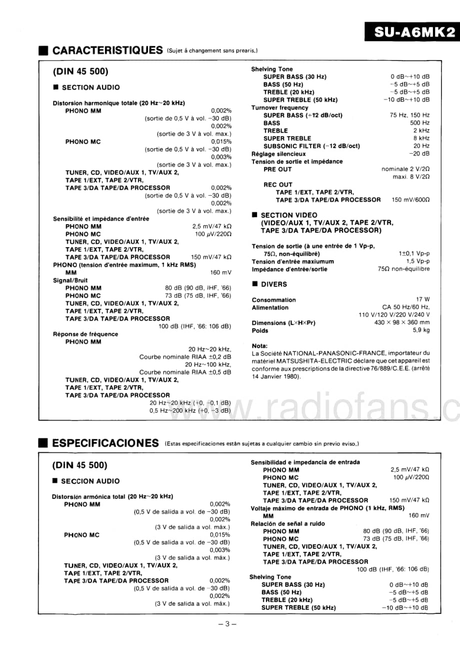 Technics-SUA-6-Mk2-Service-Manual电路原理图.pdf_第3页