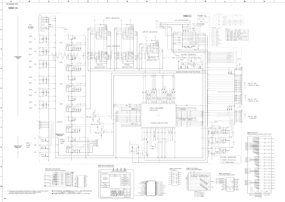 Yamaha-RXA-3020-Service-Manual-Part-4电路原理图.pdf_第1页