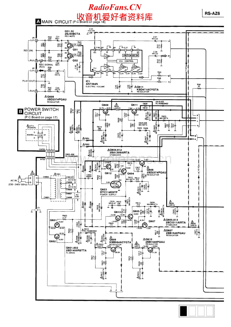Technics-RS-AZ6-Schematic电路原理图.pdf_第1页