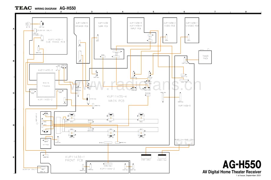 Teac-AG-H550-Schematic电路原理图.pdf_第3页