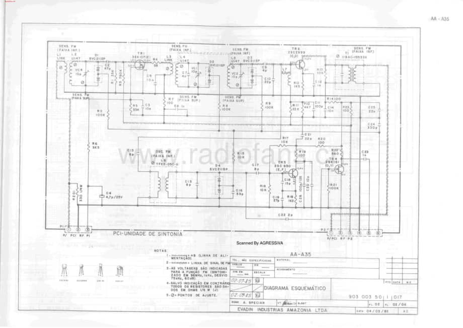 Akai-AAA35-rec-sch维修电路图 手册.pdf_第1页