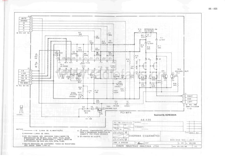Akai-AAA35-rec-sch维修电路图 手册.pdf_第3页