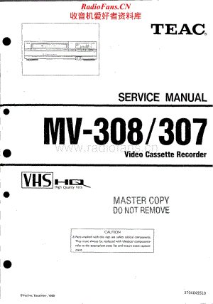 Teac-MV-308-Service-Manual电路原理图.pdf