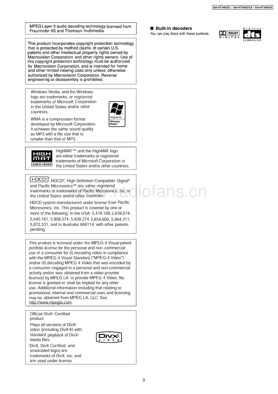 Technics-SAHT-340-GC-GS-GCS-Service-Manual电路原理图.pdf_第3页