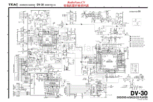 Teac-DV-30-Service-Manual电路原理图.pdf
