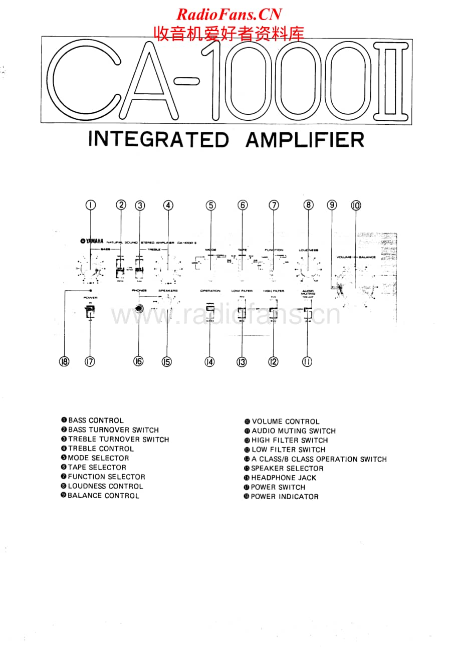 Yamaha-CA-1000-Mk2-Service-Manual电路原理图.pdf_第1页