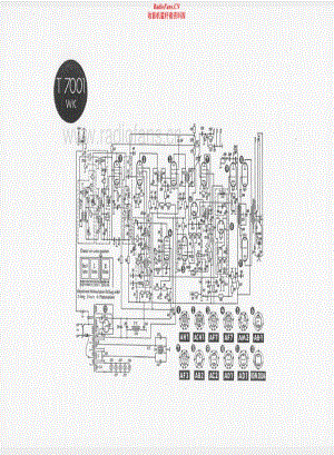Telefunken-7001-WK-Schematic电路原理图.pdf