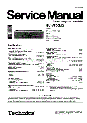 Technics-SUV-500-M-2-Service-Manual电路原理图.pdf
