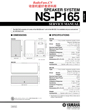 Yamaha-NSP-165-Service-Manual电路原理图.pdf