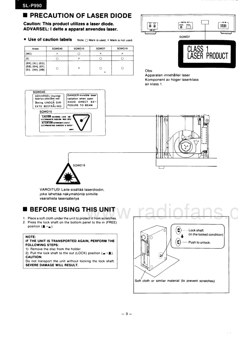 Technics-SLP-990-Service-Manual电路原理图.pdf_第3页