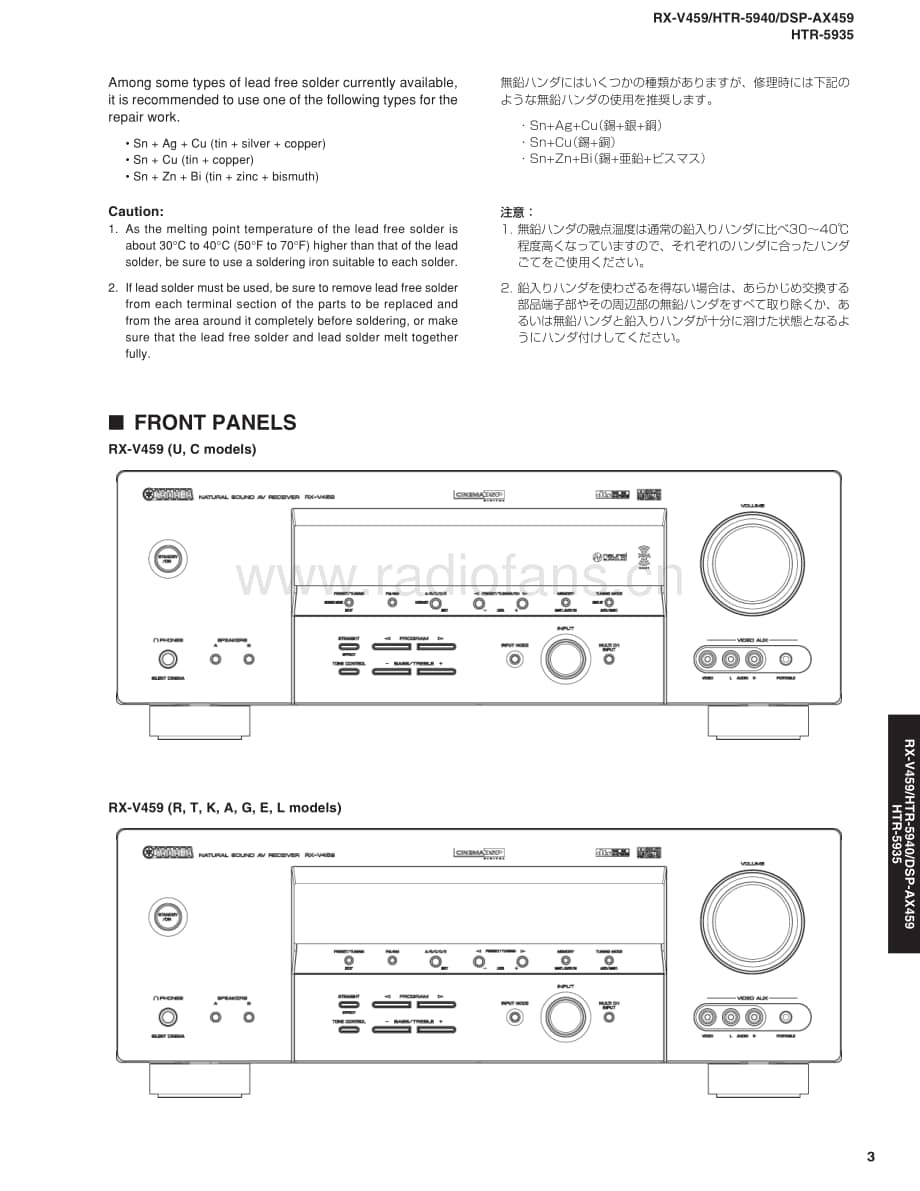 Yamaha-HTR-5935-Service-Manual电路原理图.pdf_第3页