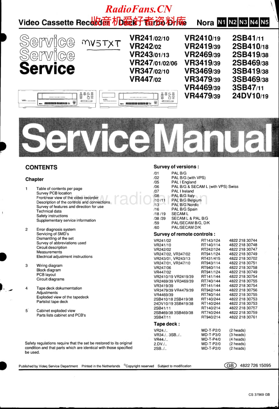 Teac-VR-2410-Service-Manual电路原理图.pdf_第1页