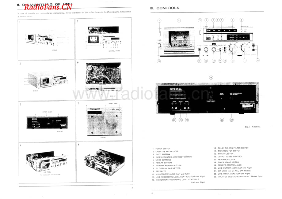 Akai-GXF80-tape-sm维修电路图 手册.pdf_第3页