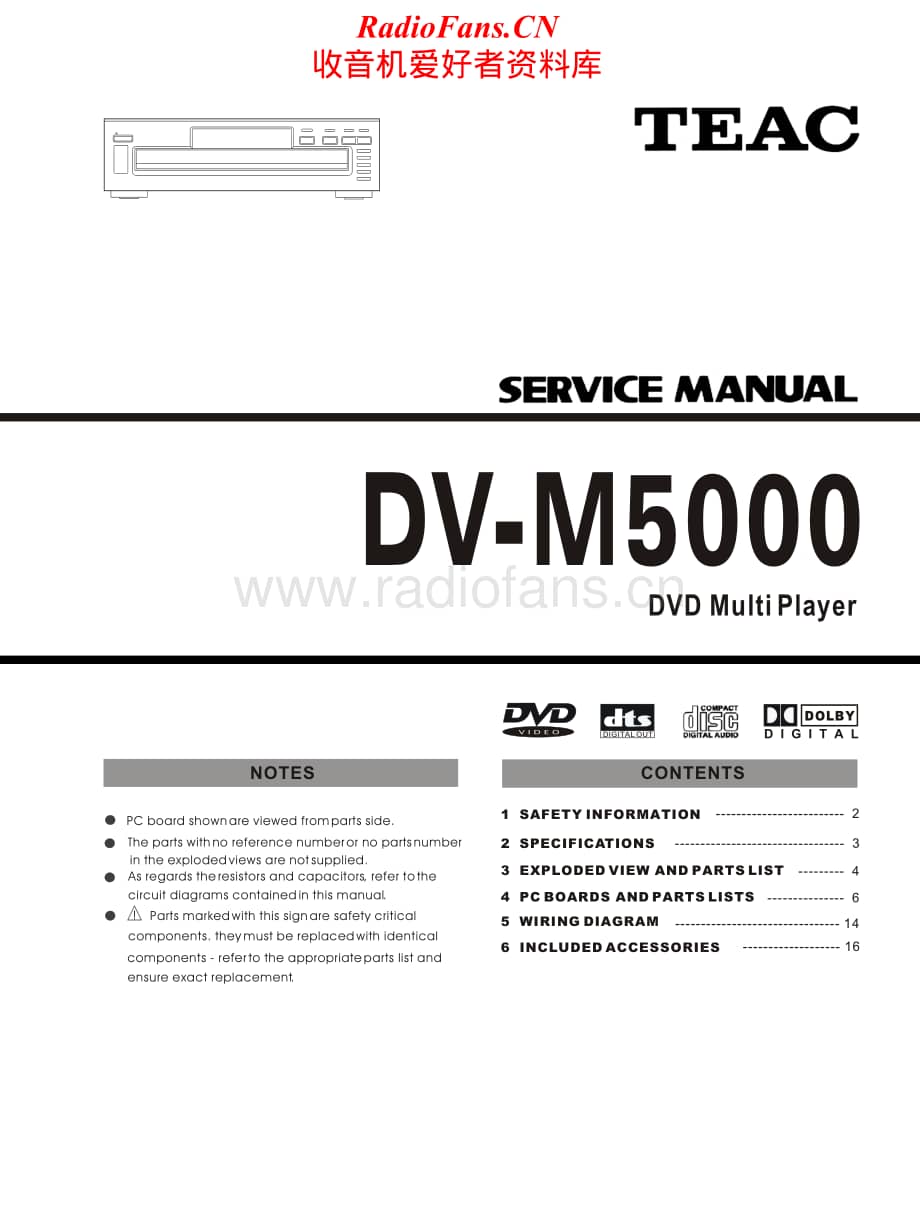 Teac-DV-M5000-Service-Manual电路原理图.pdf_第1页