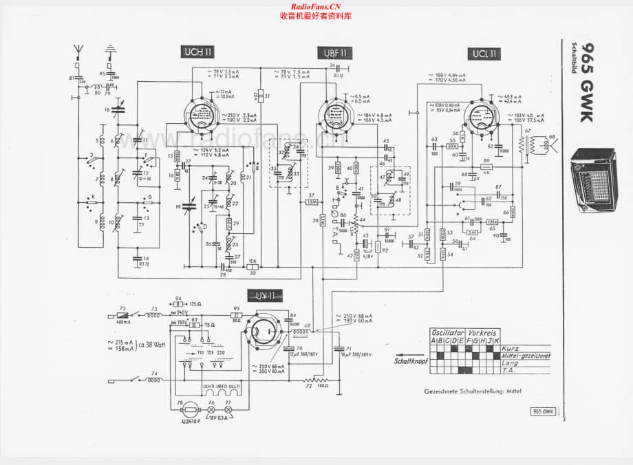 Telefunken-965-GWK-Schematic电路原理图.pdf_第1页