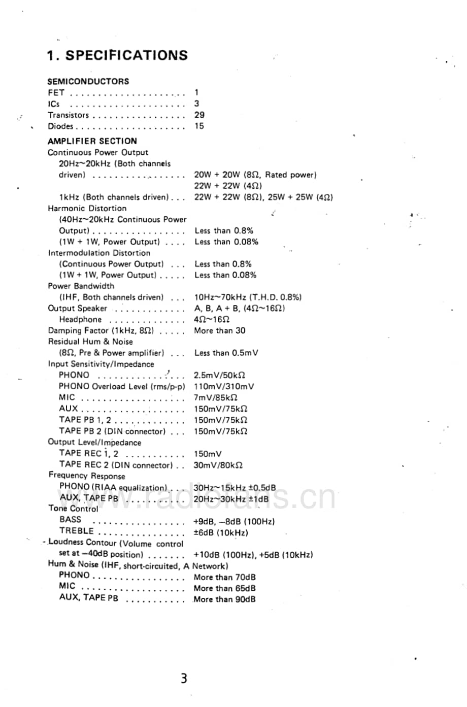 Technics-SX-535-Service-Manual电路原理图.pdf_第2页