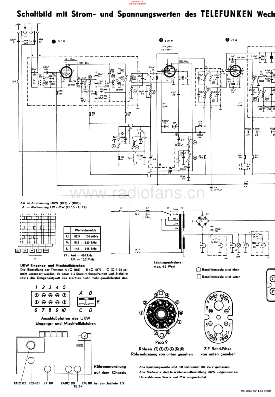 Telefunken-Jubilate-7-Schematic-2电路原理图.pdf_第1页