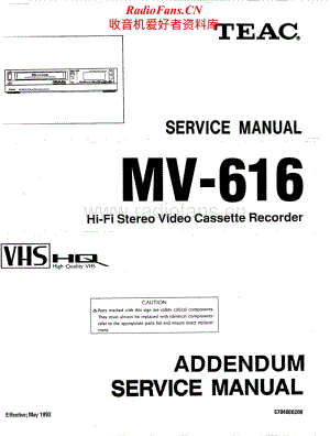 Teac-MV-616-Service-Manual电路原理图.pdf