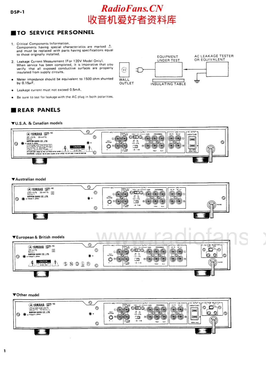 Yamaha-DSP-1-Service-Manual电路原理图.pdf_第2页