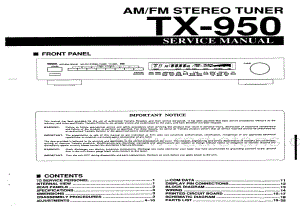 Yamaha-TX-950-Service-Manual电路原理图.pdf