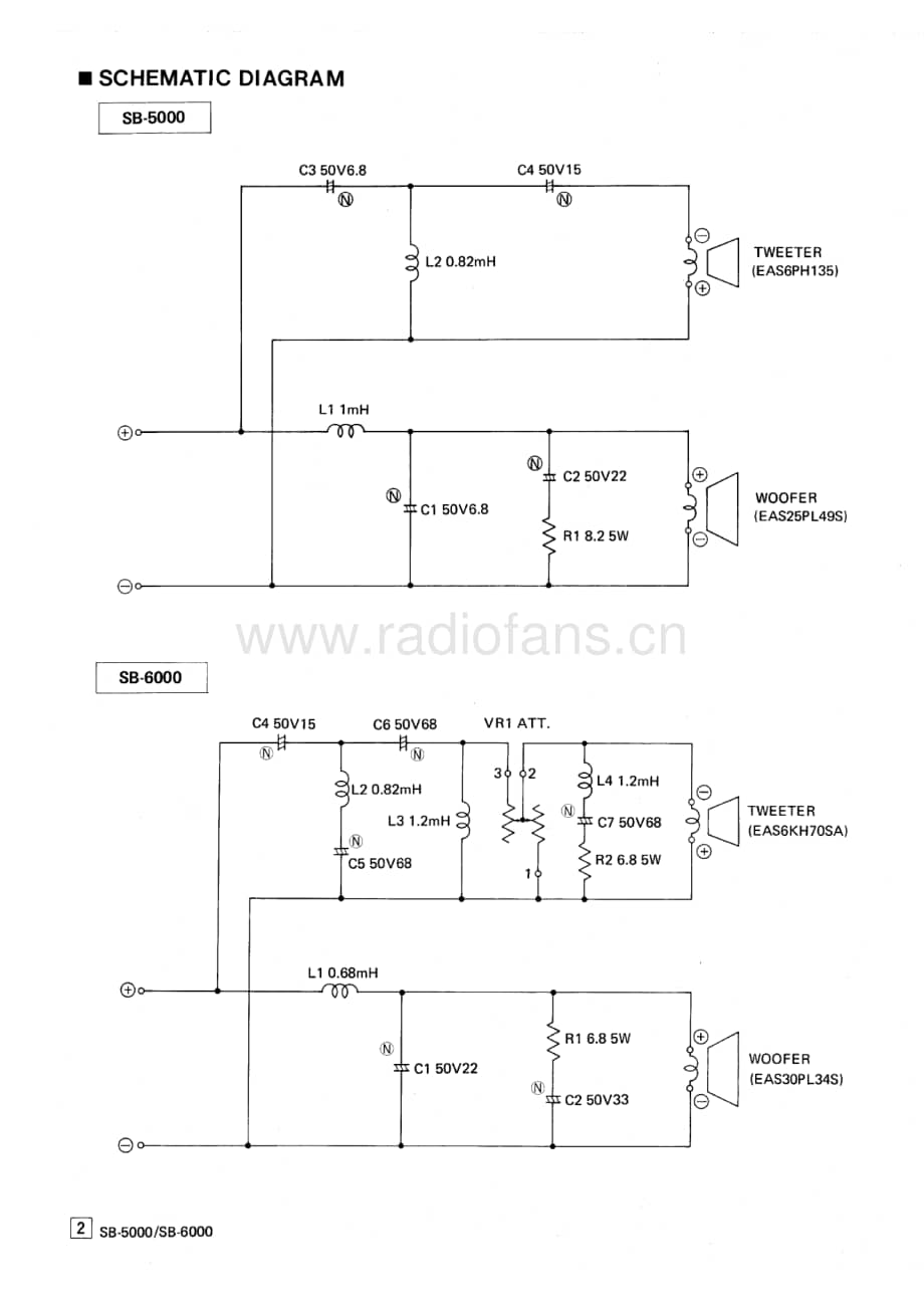 Technics-SB-5000-SB-6000-Service-Manual电路原理图.pdf_第2页
