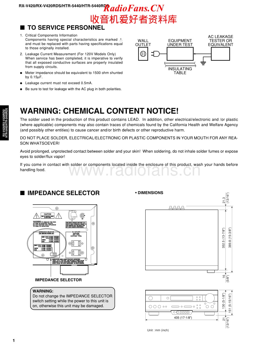 Yamaha-HTR-5440-5440-RDS-Service-Manual (1)电路原理图.pdf_第2页