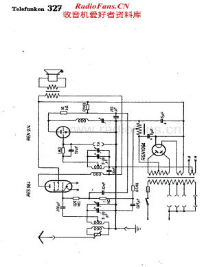 Telefunken-327-Schematic电路原理图.pdf