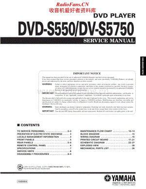 Yamaha-DVS-5750-Service-Manual电路原理图.pdf