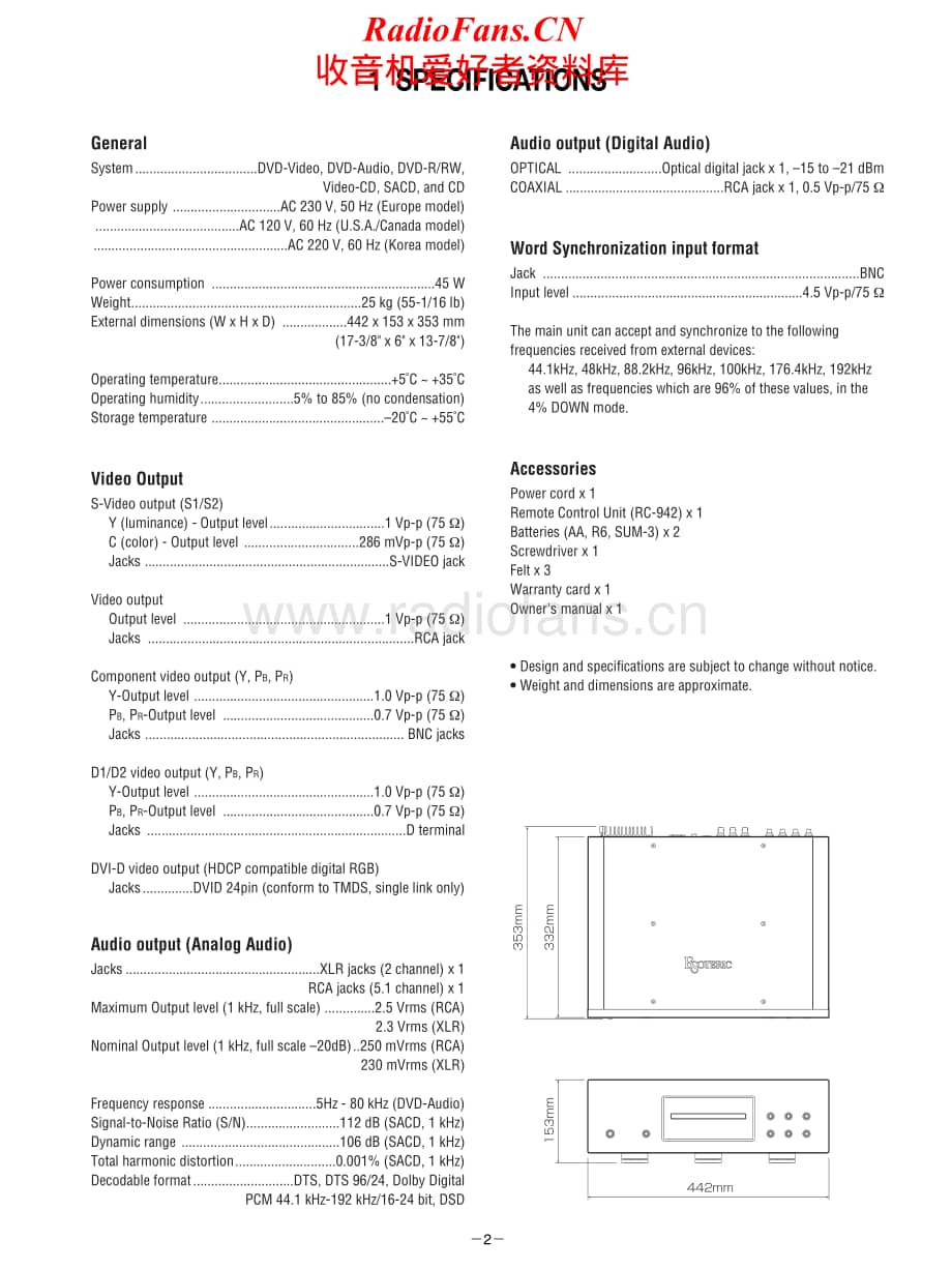 Teac-UX-1-Service-Manual电路原理图.pdf_第2页