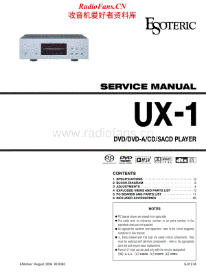 Teac-UX-1-Service-Manual电路原理图.pdf