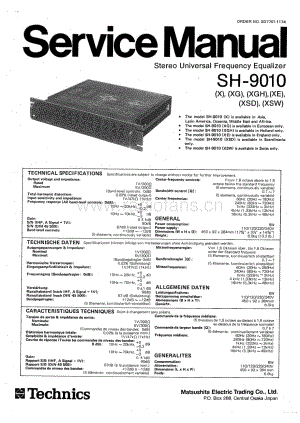 Technics-SH-9010-Service-Manual电路原理图.pdf
