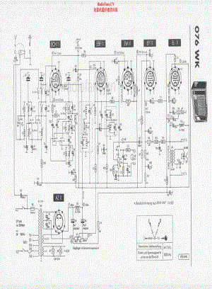 Telefunken-076-WK-Schematic电路原理图.pdf
