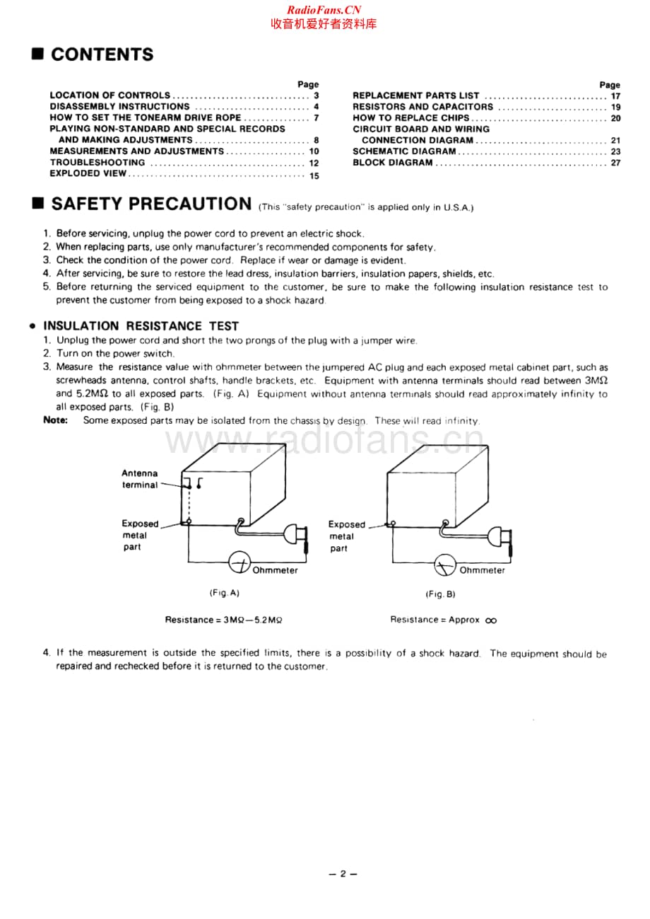 Technics-SLL-3-Service-Manual电路原理图.pdf_第2页
